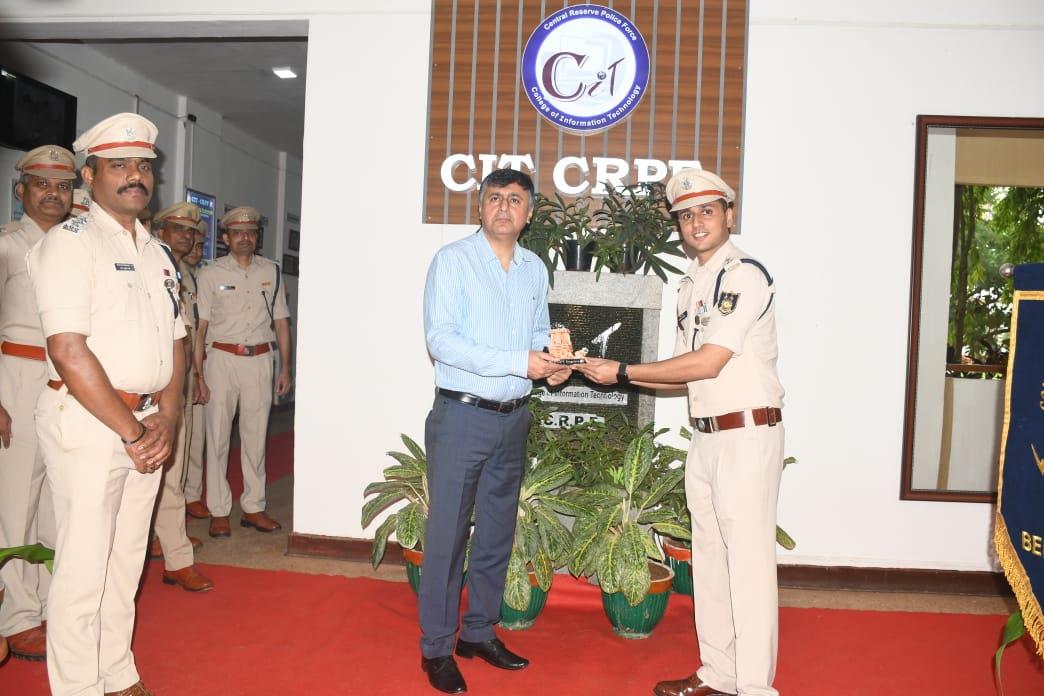   SH Harjinder Singh, DIG (IT) visit at CIT